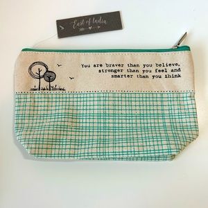 East of India Makeup Bag